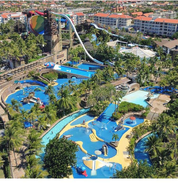 Апартаменты Fortaleza- Praia Beach Park Aptº Porto Das Dunas Акирас Экстерьер фото